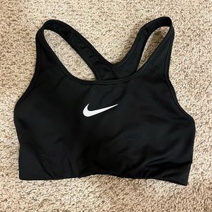 Nike Black Light Support Sports Bra S